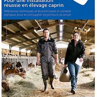 Ce guide est indispensable pour connaître en détail l'élevage caprin et son environnement.  © Idele