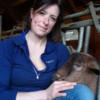 NOEMIE COLLET, 30 ans, éleveuse de chèvres en Haute-Savoie. © DR