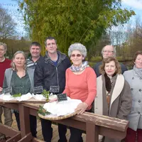 Coopérateurs, fromagers et consommateurs en janvier 2017. © D. Hardy
