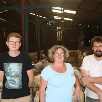 Antoine, Séverine Van Hasselar et Philippe Denis. Les trois associés ont à cœur de limiter au maximum la pénibilité au travail en investissant dans du