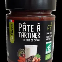 Pâte à tartiner au chocolat et au lait de chèvre © So Chèvre