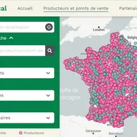Le site fraisetlocal.fr permet de trouver rapidement un site de vente directe à côté de chez soi.  © Frais et local