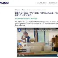 La plate forme Wecandoo a été citée en exemple. Elle rassemble des offres d'ateliers participatifs pour fabriquer, créer, découvrir, à l'exemple de ce