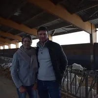 Philippe et Valérie Robin, éleveurs à Pougne-Hérisson (79), SCEA le Chêne Blanc.