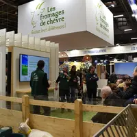 Les animations proposées sur le stand des fromages de chèvre de l'Anicap ont fait le plein tout au long des neuf jours du Salon international de l'agr