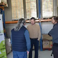 Amalt'Up a de nouveaux locaux à Betz-le-Château. L'occasion pour Sébastien Duboc d'échanger avec ses partenaires conserveurs et confituriers.