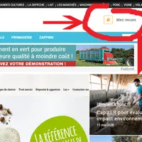 Cliquez sur "Mes revues" pour accéder à la liseuse.