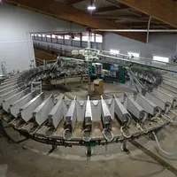 salle de traite rotative, roto de traite pour chèvres
