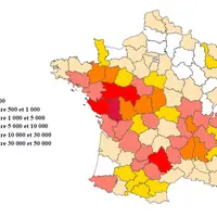Répartition des lactations qualifiées 2023