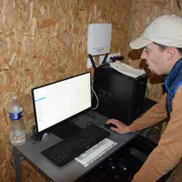 L'ordinateur qui pilote le roto de traite