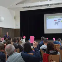 La journée technique s'est déroulée à la salle des fêtes de Duerne.
