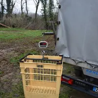 Système de pesée des chevreaux au cul du camion