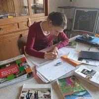 <em class="placeholder">Amélie Villette a son bureau</em>