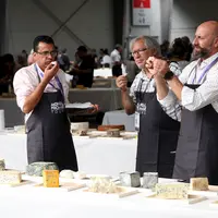 Dégustation des fromages lors du concours
