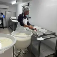 <em class="placeholder">Émilie Lagache dans sa fromagerie</em>