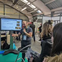 Atelier sur la traite au salon Capr'Inov