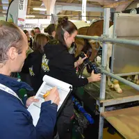 Epreuve de la traite de Capr'I Cup lors du Capr'Inov 2025 à Niort
