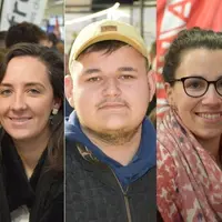 Cinq éleveurs de chèvres