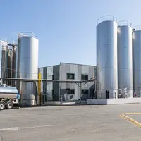 Usine de transformation du lait