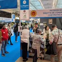 Stand des fromages AOP d'Auvergne-Rhône-Alpes au salon de l'agriculture 2026