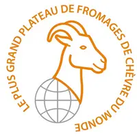 Logo du plus grand plateau de fromages de chèvre du monde