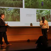 Un producteur de bananes de la Martinique a témoigné de son action pour réduire son utilisation de phytos. © A. Lasnier