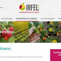 Le site de l'IRFEL regroupe les compétences de 12 stations d'expérimentation régionales en fruits et légumes.  © RFL