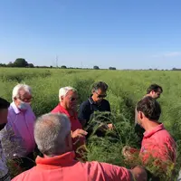 Les participants aux 4es International Asparagus Days ont également pu visiter des entreprises italiennes spécialisées dans l’asperge lors de la journ