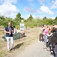 Le verger maraîcher de l’Institut Agro a reçu la visite de chercheurs du monde entier venus au congrès IHC Angers 2022.
