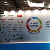Au Salon international de l'agriculture, l'association La Note Globale affichait ses 53 adhérents. © Julia Commandeur - FLD