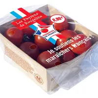 L’offre des opérateurs français repose sur une tomate cerise HVE en barquette carton de 200 g sous flow-pack. Objectif : contrer l'offre marocaine.  ©