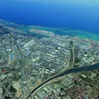 vue aérien Mercabarna