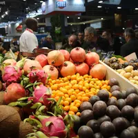 fruits etlégumes sur le stand Transgourmet Sirha