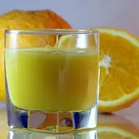 verre de jus d'orange concentré d'orange