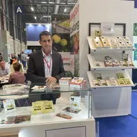 Jérôme Bousquet, l'un des 5 associés d'Inovfruit, sur Fruit Attraction Madrid 2023.