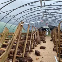 Un abri du Cerafel détruit par la tempête Ciaran.