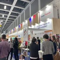 Vue du nouveau hall français 6.2 à Fruit Logistica 2024