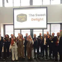 Lancement officiel de la mandarine Sweet Cott des Domaines, lors de Fruit Logistica 2024.