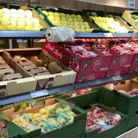 Rayon pommes d'un magasin Lidl