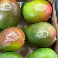 mangues dans un colis, chacune taouée du logo Westfalia