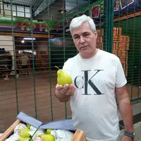 Le grossiste Marcelo Vieyto, de la société Belvedere, au MIN de Buenos Aires.