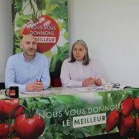Ronan Collet et Isabelle Georges, respectivement président et directrice de Solarenn.