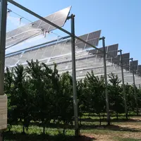 Verger agrivoltaïque expérimental en pêches et abricots de la Sefra.