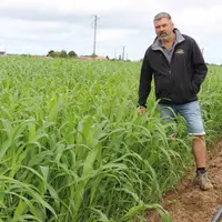 Olivier Terrien, maraîcher à Divatte-sur-Loire