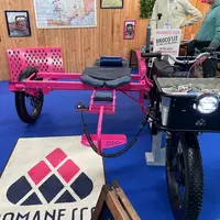 Side-car maraîcher électrique Broco'Lit de l'entreprise bretonne Romanesco au salon du Sival 2026