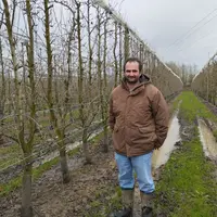 Arnaud Bergougnoux, responsable technique du Verger de la Blottière.