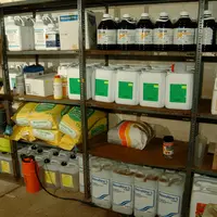 local de stockage de produits phytosanitaires
