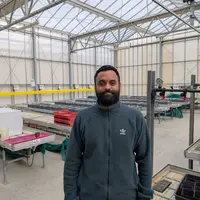 Arjuna Ravindirane, conseiller en protection des cultures du CDDM.