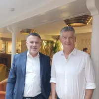 Jean-François Doucet, directeur général d’Améoba (à gauche) et Jean-Marc Petat, directeur général de Green For Agro (à droite)