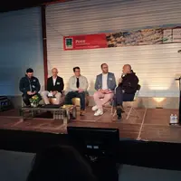 Table ronde sur la feuille de route de la poire française organisée lors de la journée nationale poire au centre CTIFL de la M
